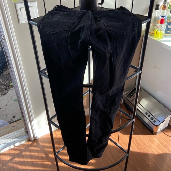 Black Levi Super Skinny Jeans - Picture 3 of 4